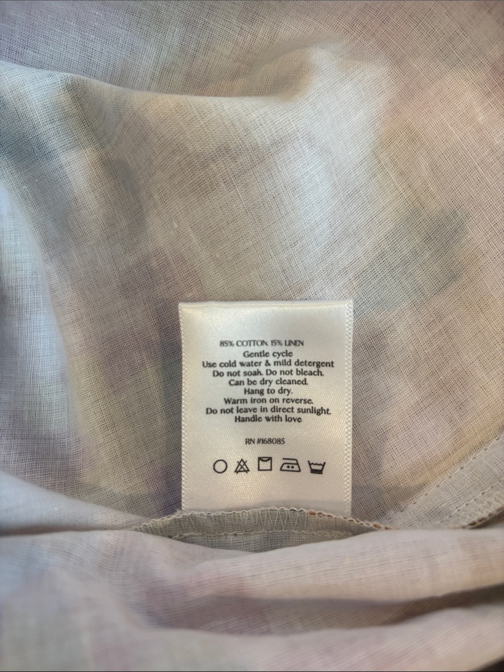 Beyond by Vera Floral Maxi Skirt Cotton/Linen Blend Large NWT Boutique $215 - Picture 10 of 10